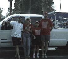 The Polar Bear support team; Mike, Susan, Marriane, and Ken